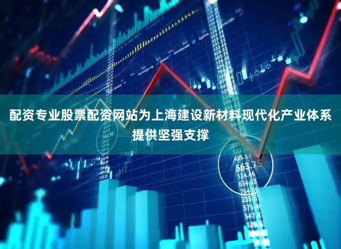 配资专业股票配资网站为上海建设新材料现代化产业体系提供坚强支撑
