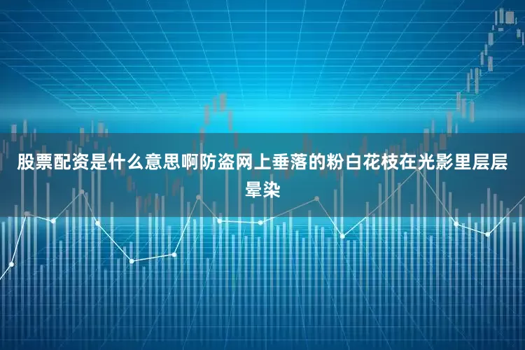 股票配资是什么意思啊防盗网上垂落的粉白花枝在光影里层层晕染